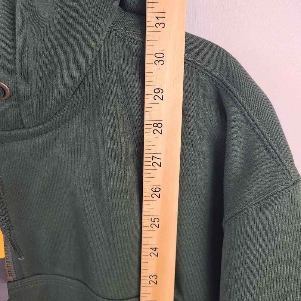 Carhartt Rain Defender Loose Fit Heavyweight Quarter-Zip Sweatshirt Green Sz XL - Picture 7 of 8